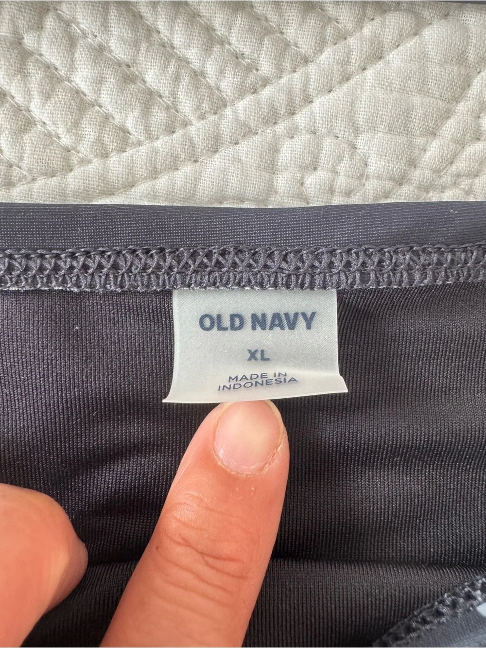 Old Navy Black Daisy Tank Bikini Set